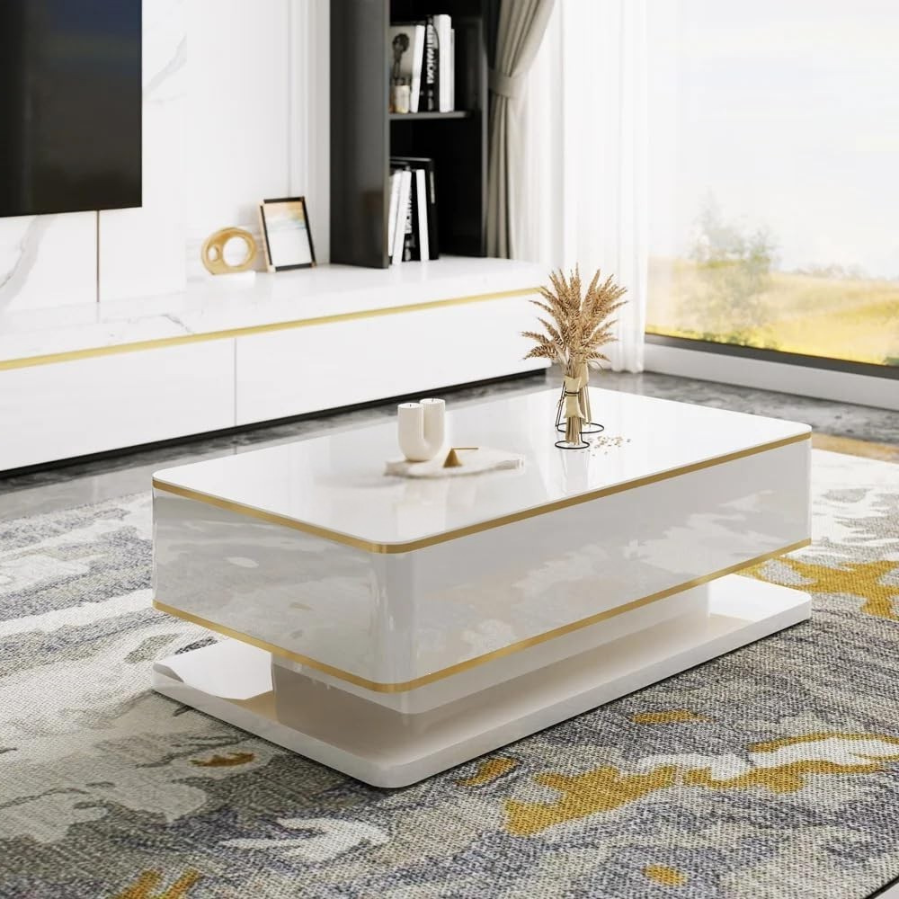 Meana Marble Top Coffee Table