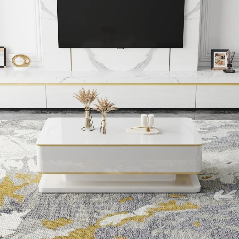 Meana Marble Top Coffee Table