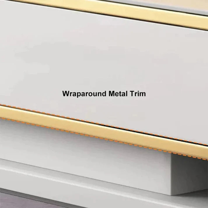 Meana Marble Top Plasma Stand