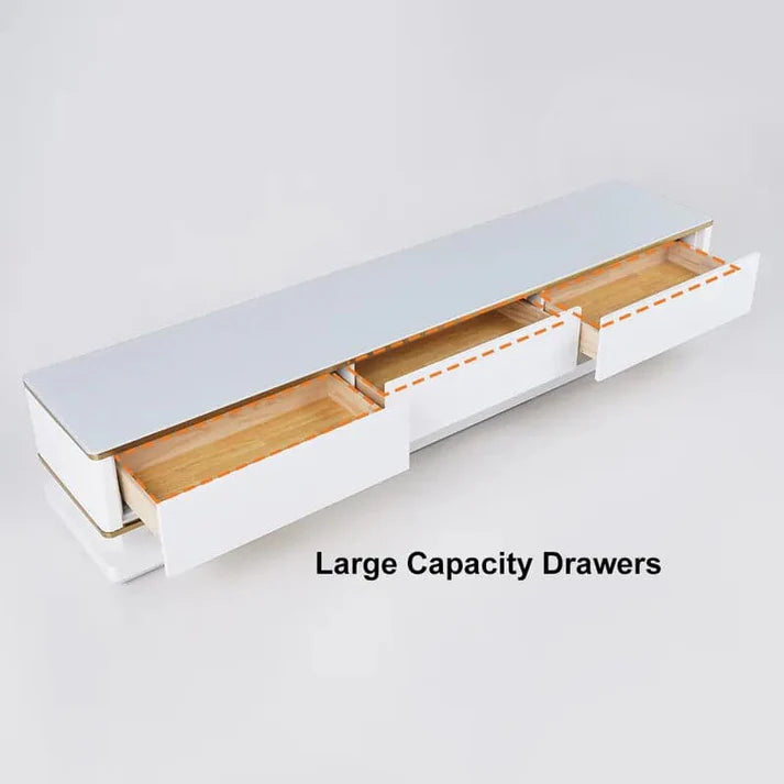 Meana Marble Top Plasma Stand