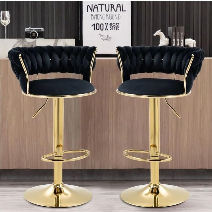 Novah Velvet Bar Stool1