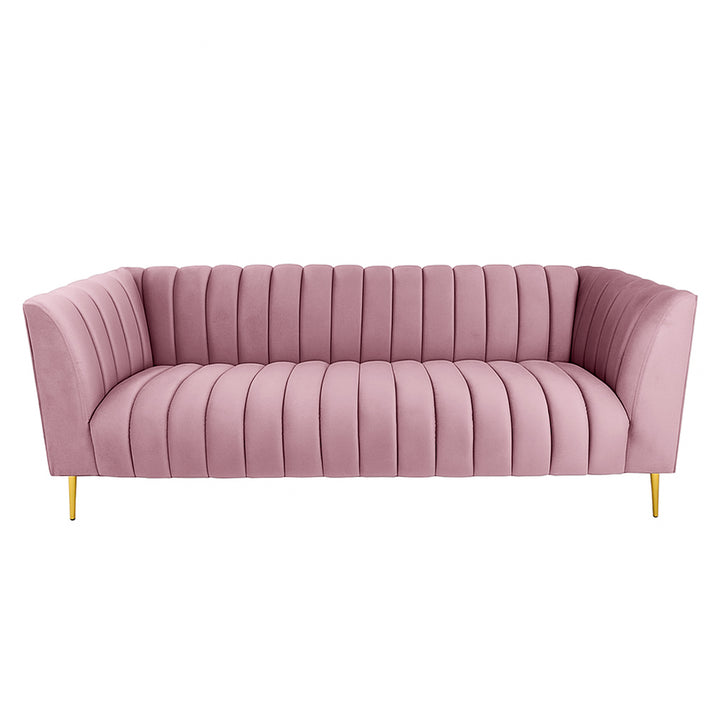 Zoey 2 Seater Stripe Couch