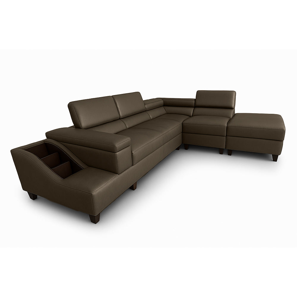 Phoebe L Shape Corner Sofa - PU