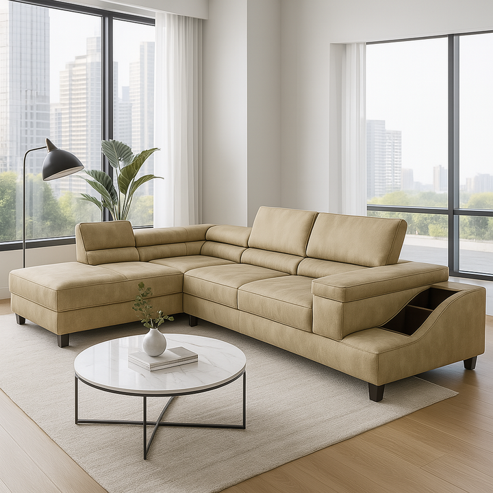 Phoebe L Shape Corner Sofa - SD