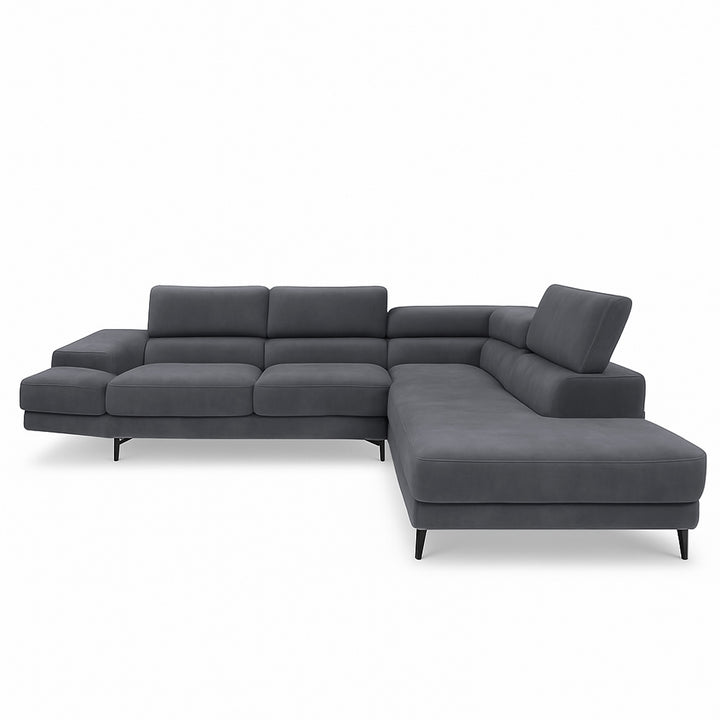 Meghan Corner Couch-Velvet