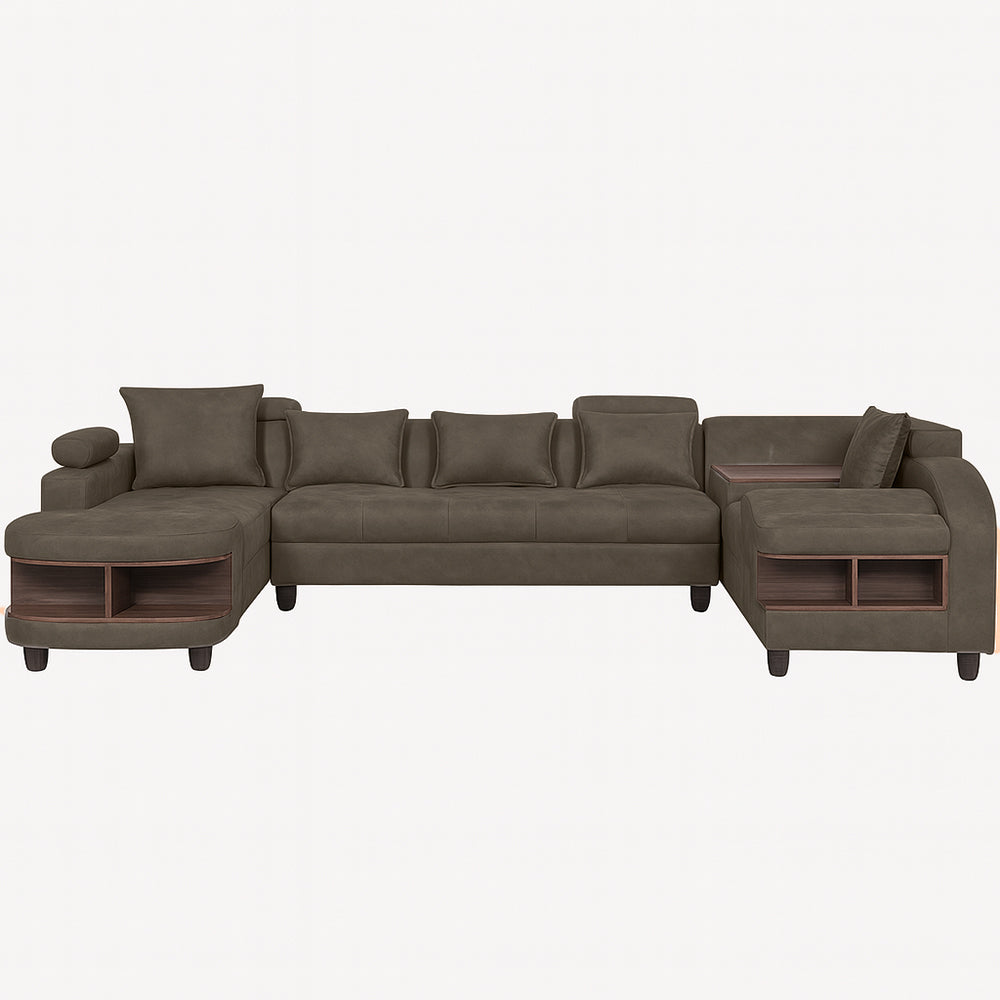 Clarence U Shape Sectional Corner Sofa- SD
