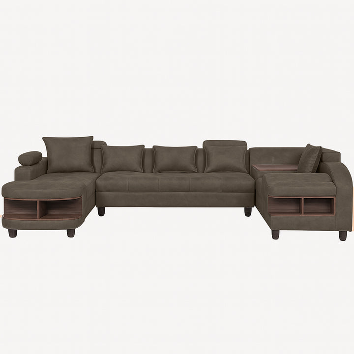 Clarence U Shape Sectional Corner Sofa- SD