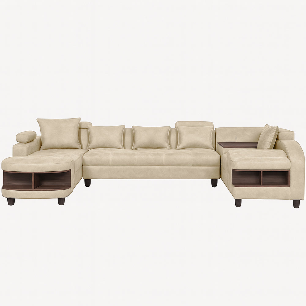 Clarence U Shape Sectional Corner Sofa- SD
