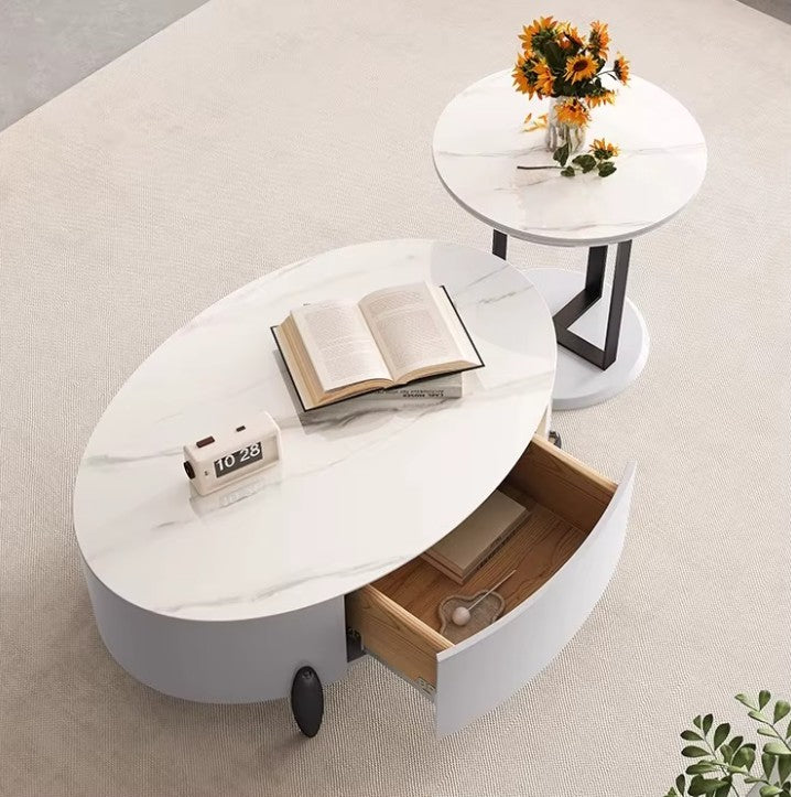 Luxor High Gloss 2-in-1 Coffee Table Set