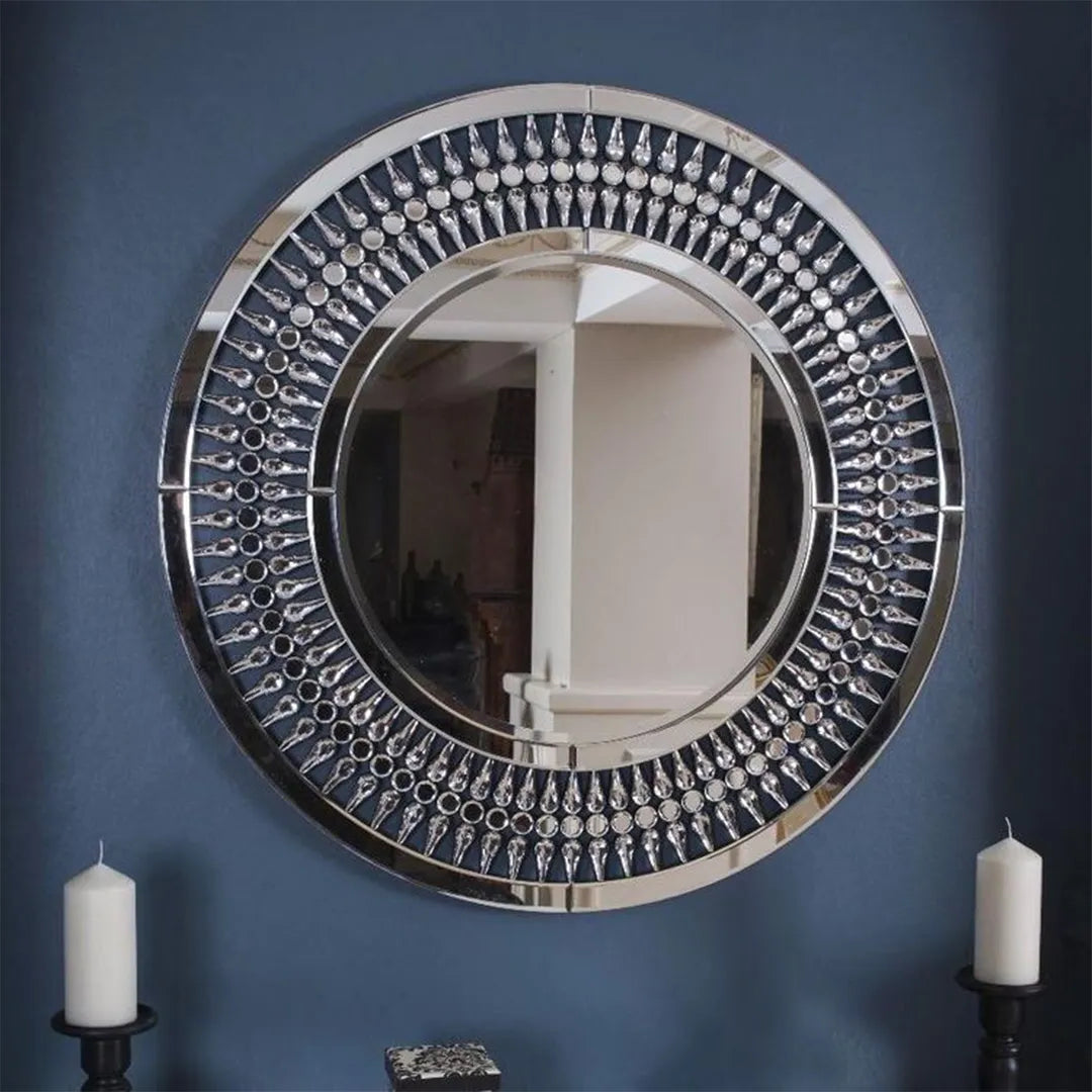Speerit Silver Round Mirror Only