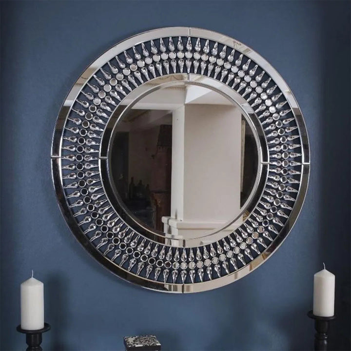 Speerit Silver Round Mirror Only