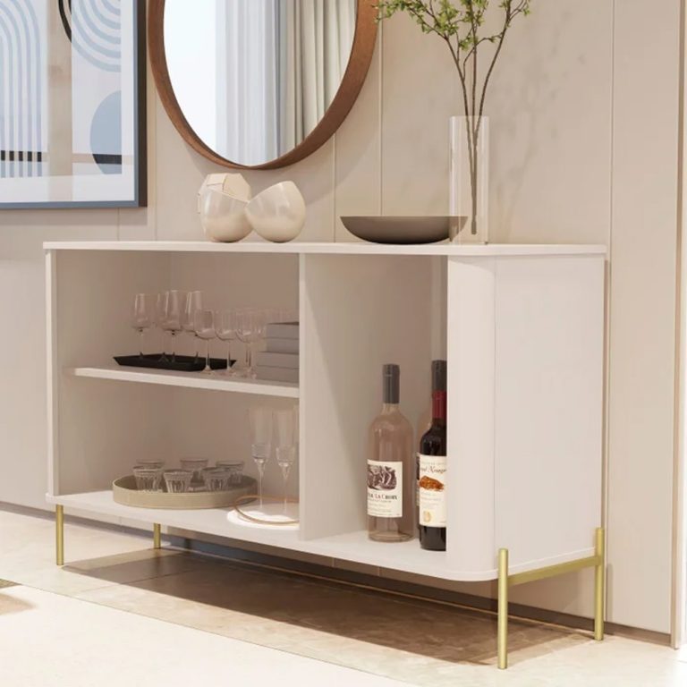 Tucupí Buffet With 3 MDP Doors And Metal Legs