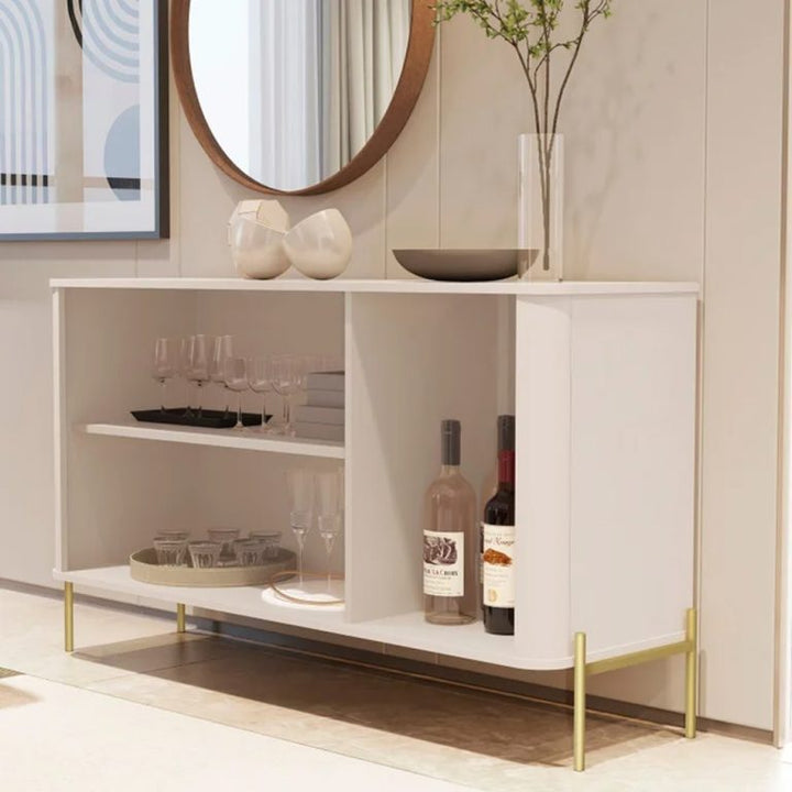 Tucupí Buffet With 3 MDP Doors And Metal Legs