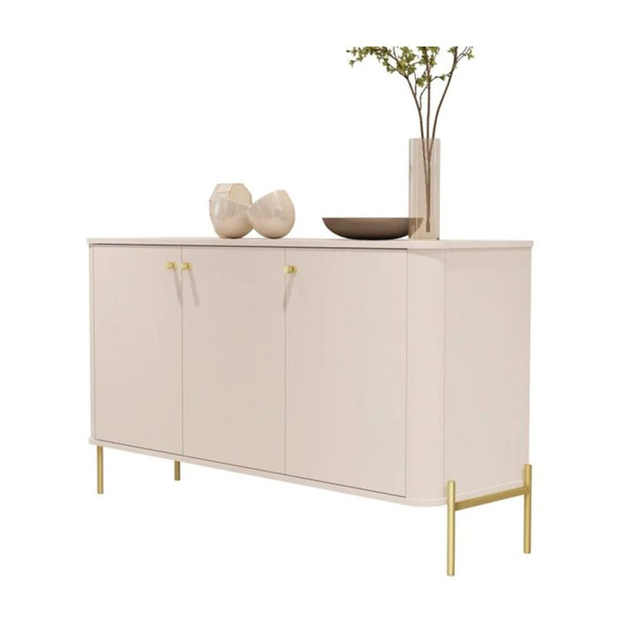 Tucupí Buffet With 3 MDP Doors And Metal Legs