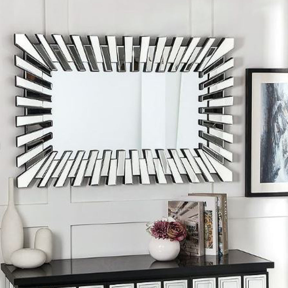 Umar Silver Square Mirror Only