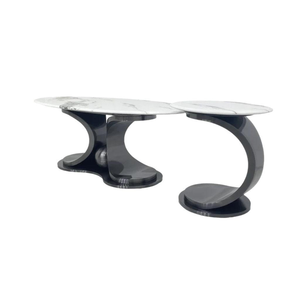 Varenna Marble Coffee Table Set – 2 Piece