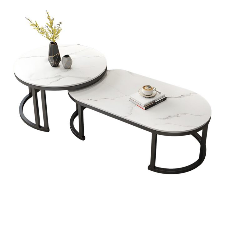 Brica Two-Piece Modern Coffee Table Set