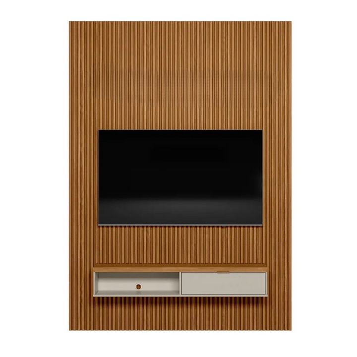 Demora Slatted Panel 1.8m Plasma Stand