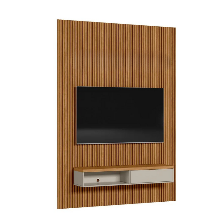 Demora Slatted Panel 1.8m Plasma Stand