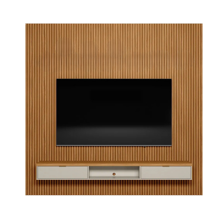 Demora Modular Slatted Panel 2.6m Plasma Stand