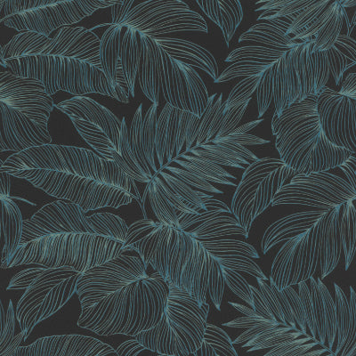 Night Garden Wallpaper- Moonlight