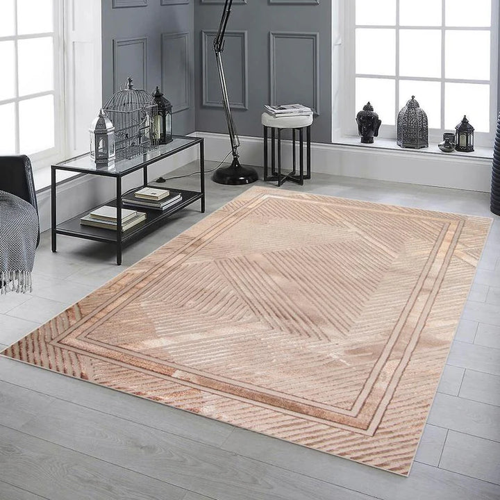 Alin Gold Beige Rug – 160 x 230 cm