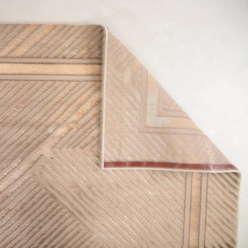 Alin Gold Beige Rug – 160 x 230 cm