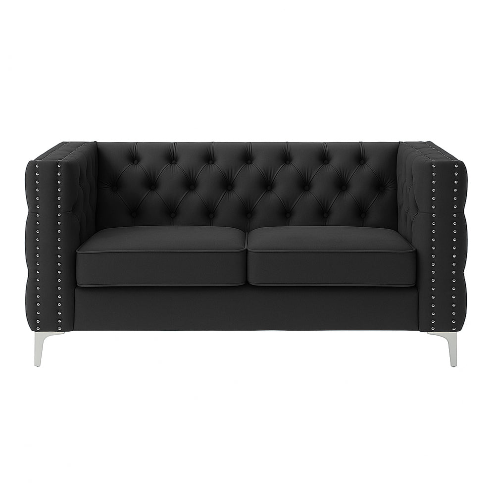Oxford  2 Seater Buttoned Couch