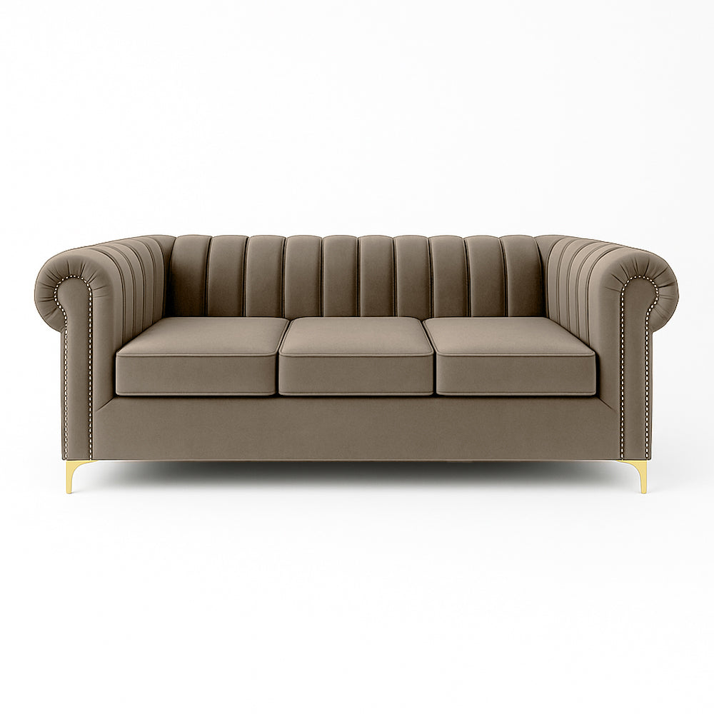 Latina 3 Seater Stripe Couch