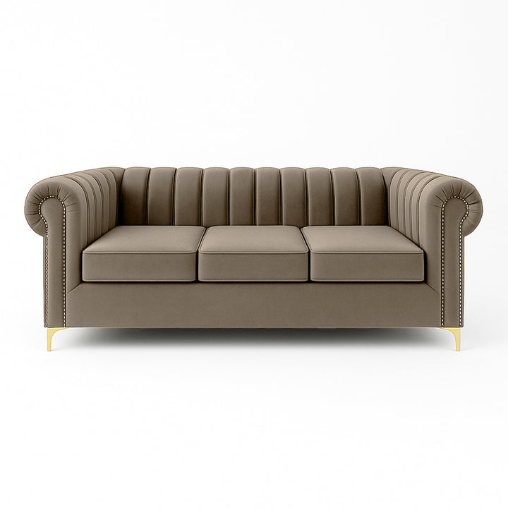 Latina 3 Seater Stripe Couch