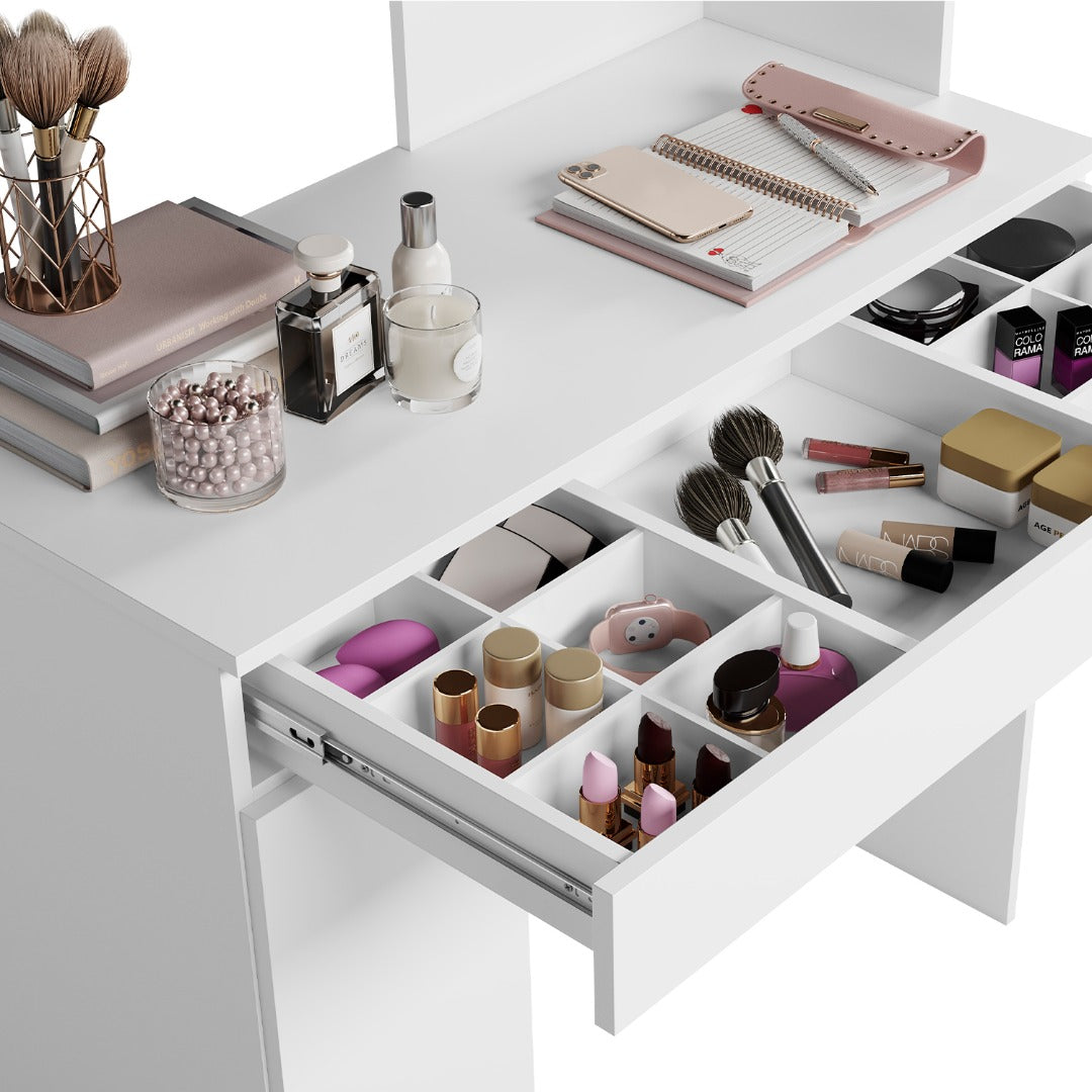 Aurea Dressing Table with LED Mirror