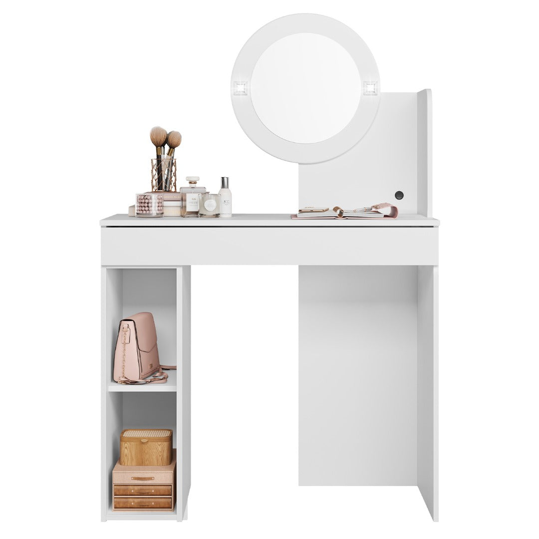 Aurea Dressing Table with LED Mirror