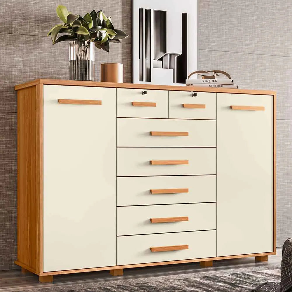 Fontana Metallic Chest of Drawers