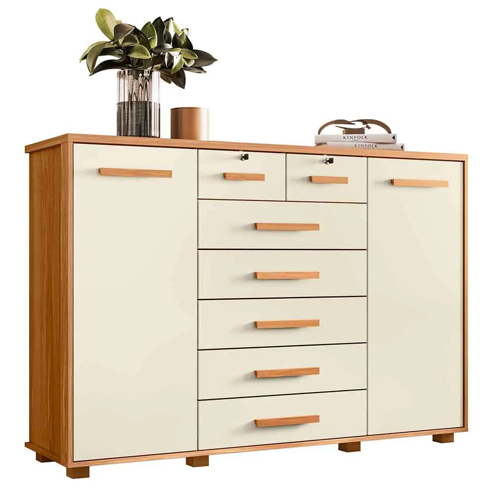 Fontana Metallic Chest of Drawers