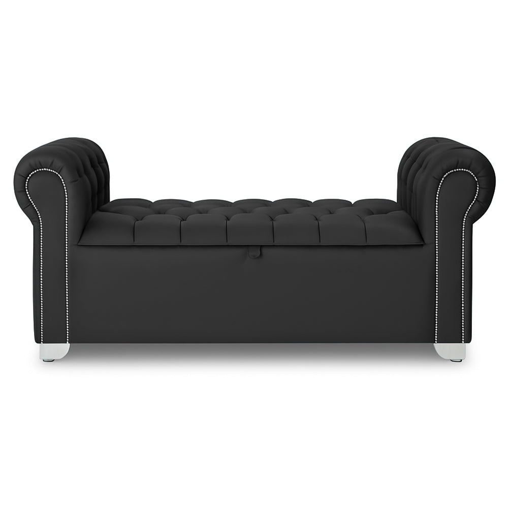 Destiny Sleigh Storage Ottoman