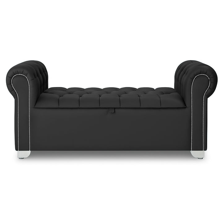 Destiny Sleigh Storage Ottoman