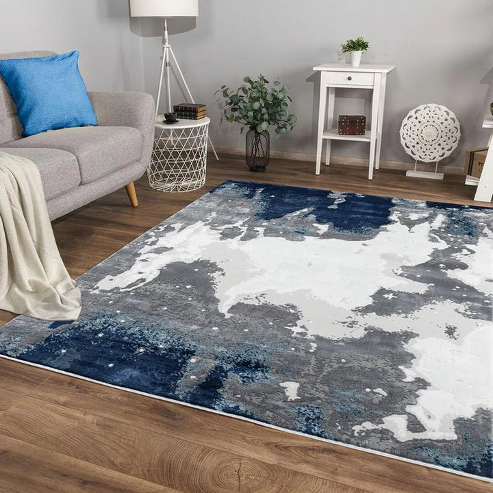 Elit Post Grey Blue Rug – 300 x 400 cm