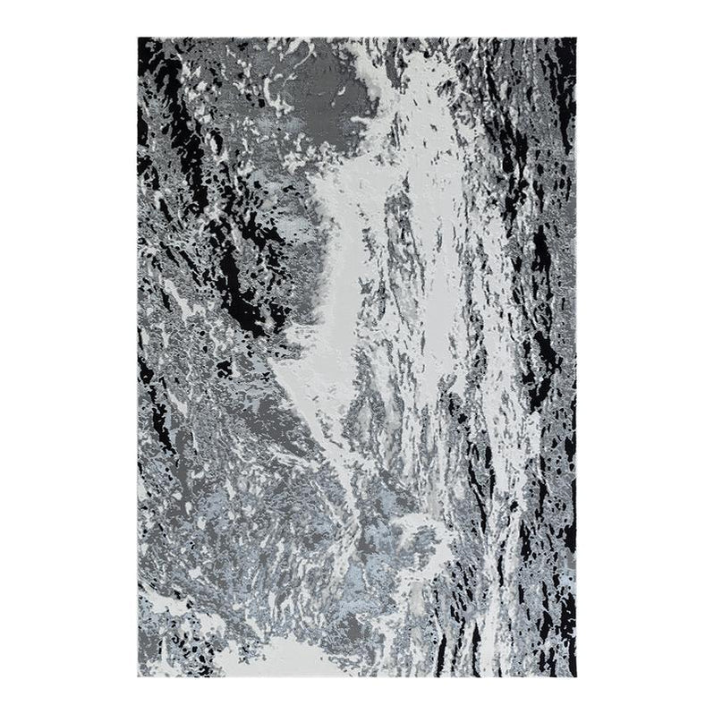 Elit Wing Grey Black Rug – 290 x 200 cm
