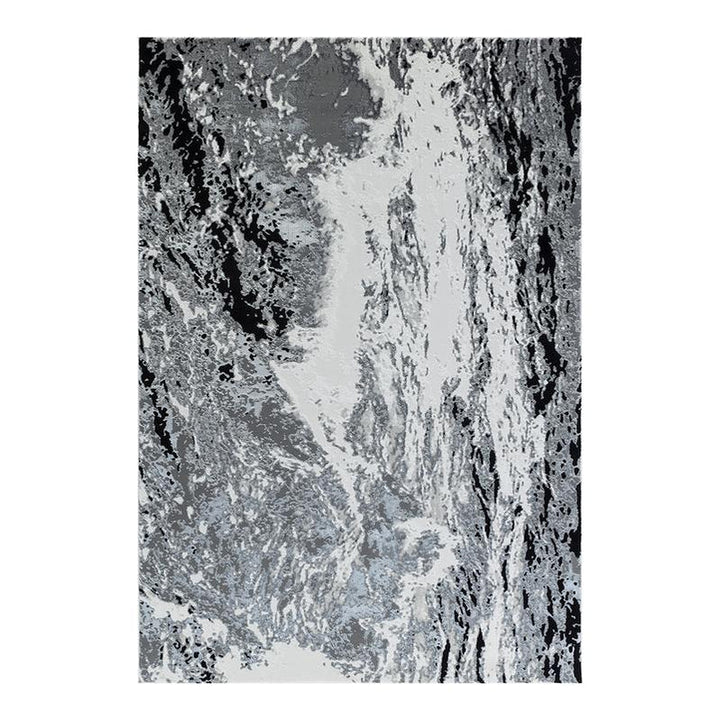 Elit Wing Grey Black Rug – 290 x 200 cm