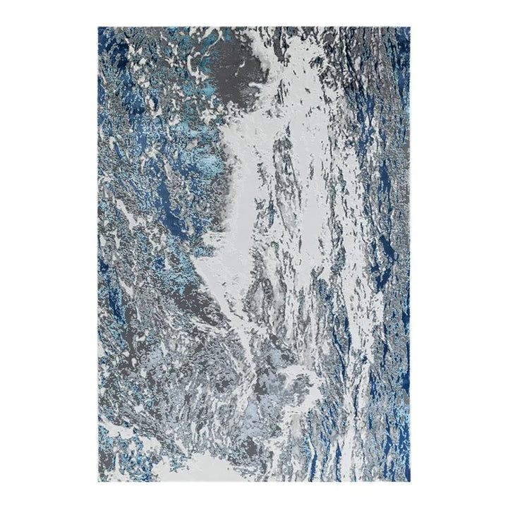 Elit Wing Grey Blue Rug – 160 x 230 cm