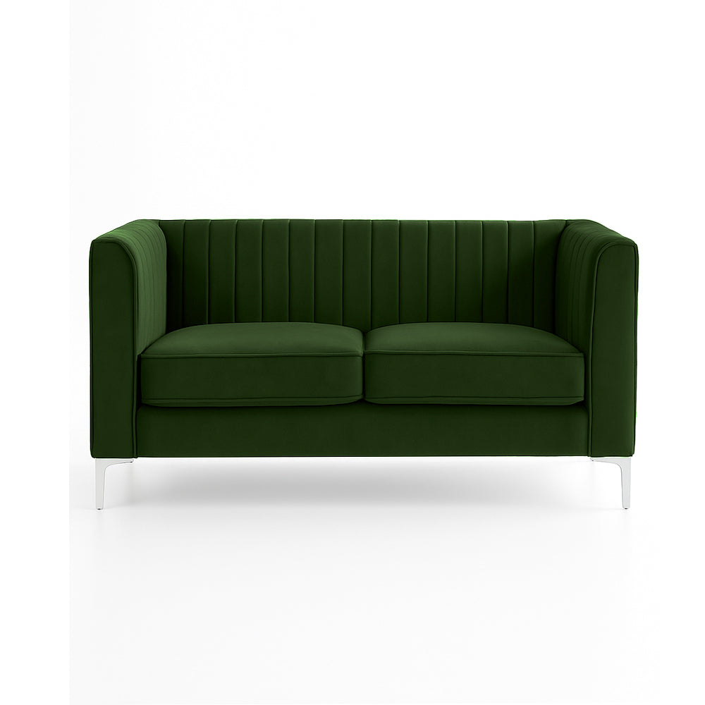 Oxford Two Seater Stripe Velvet