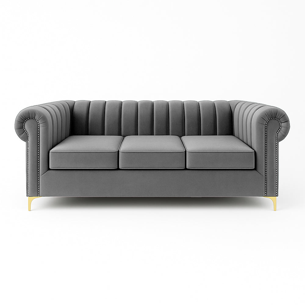 Latina 3 Seater Stripe Couch