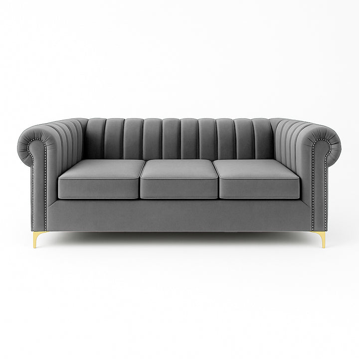 Latina 3 Seater Stripe Couch