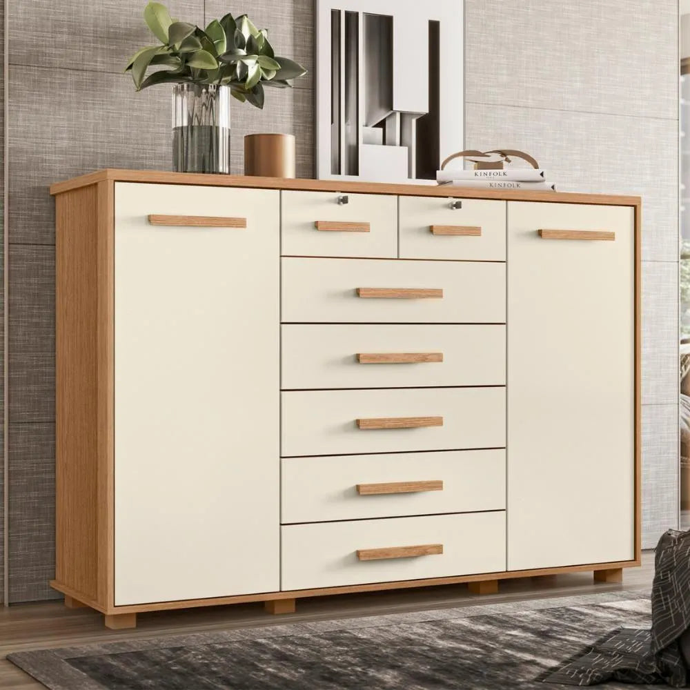 Fontana Metallic Chest of Drawers