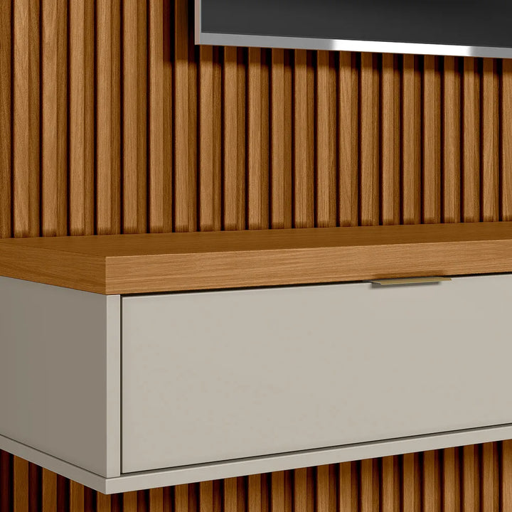 Demora Modular Slatted Panel 2.6m Plasma Stand