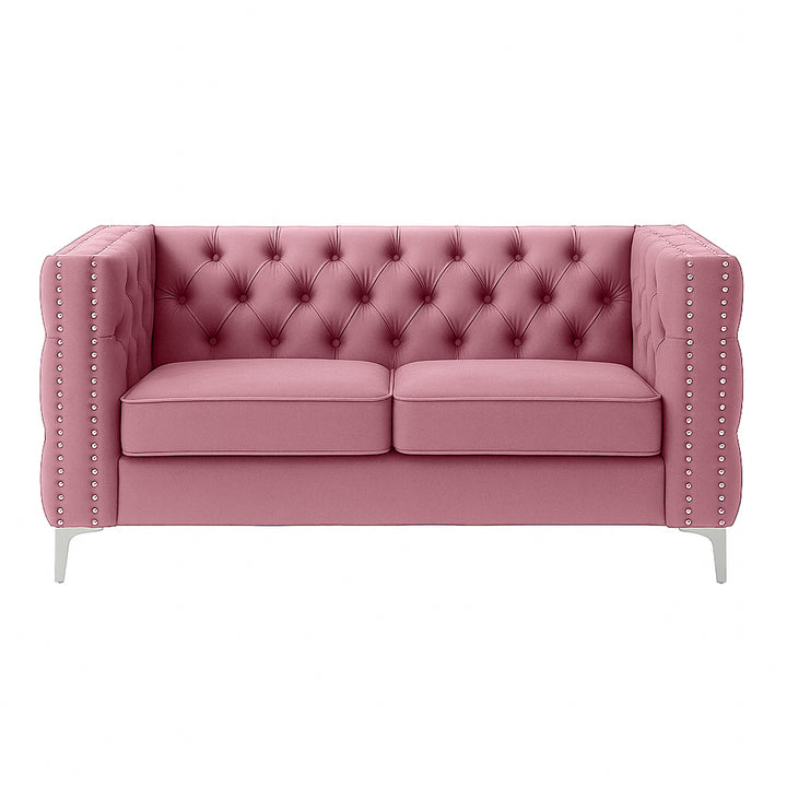 Oxford  2 Seater Buttoned Couch