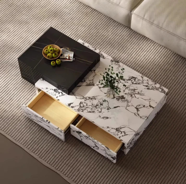 Avanti Dual-Tone Sintered Stone Coffee Table