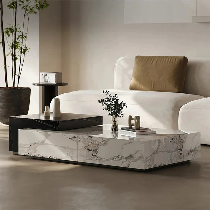 Avanti Dual-Tone Sintered Stone Coffee Table