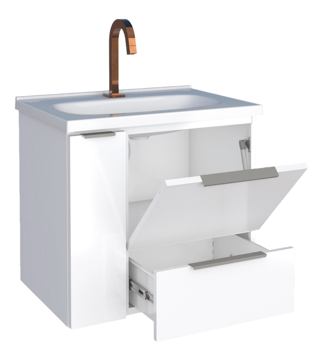 Caqui Steel bathroom Vanity