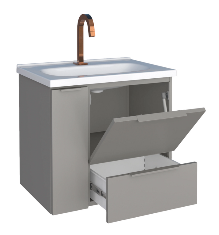 Caqui Steel bathroom Vanity